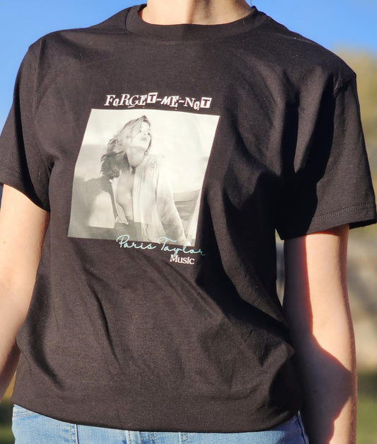 (2XL) Forget~Me~Not Paris Taylor T-Shirt